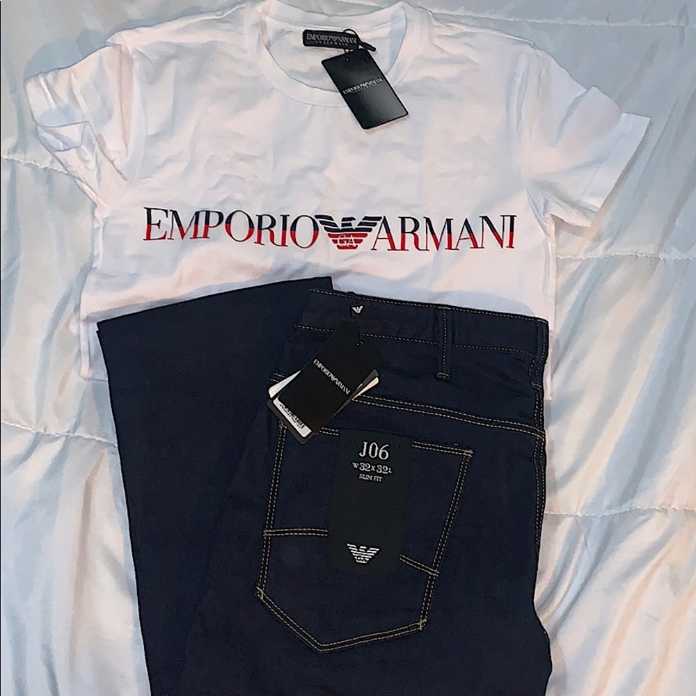 NWT Emporio Armani Blue Jeans